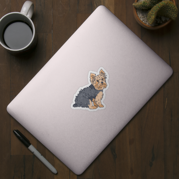 Yorkie by Csieben
